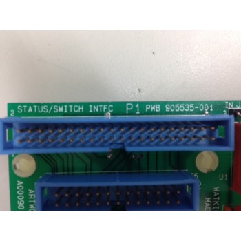 Watkins Johnson PWB 905535-001 Status/Switch Interface